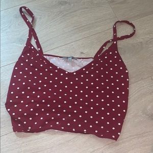 Crop tank top